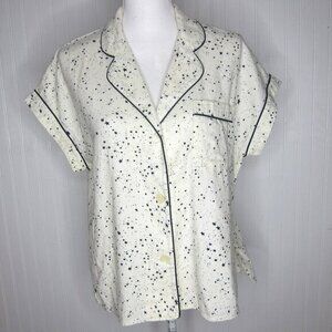 Madewell Starscape Pajama Top Size M